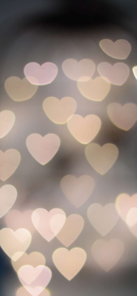 Bokeh Hearts Valentines Day Wallpaper