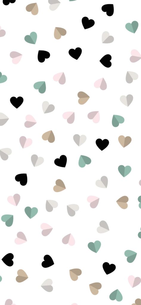 Cute Hearts Valentines Day Wallpaper