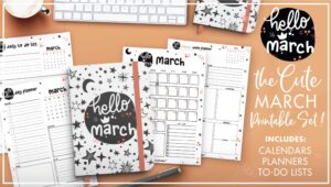 Free Printable March 2024 Planners - World of Printables