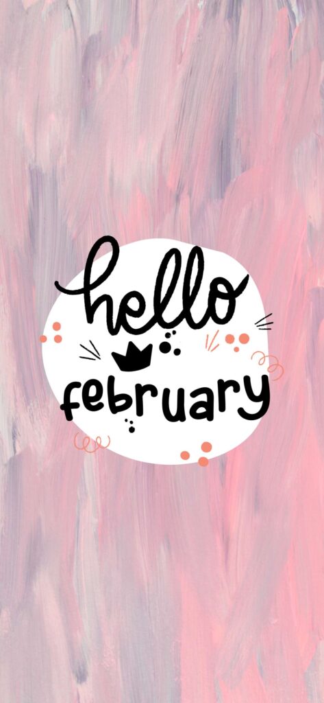 Cute Pink Wallpaper Hello February
