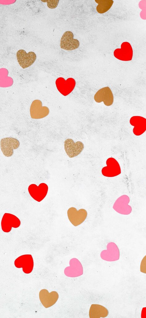 Heart Pattern Valentines Day Wallpaper