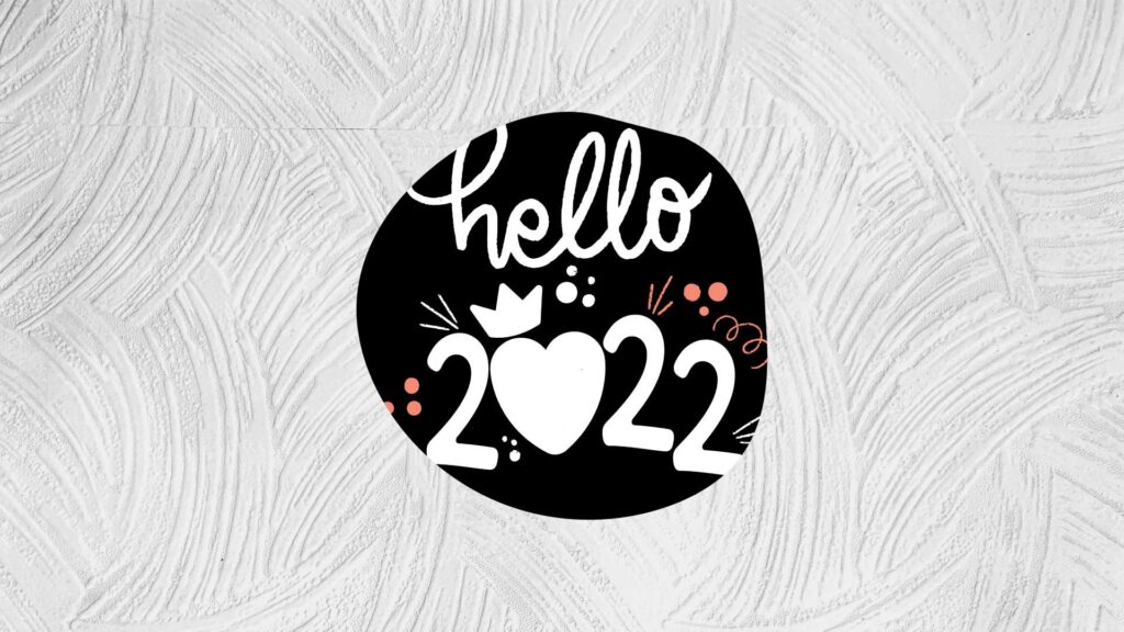 Hello 2022 Wallpaper - Simple