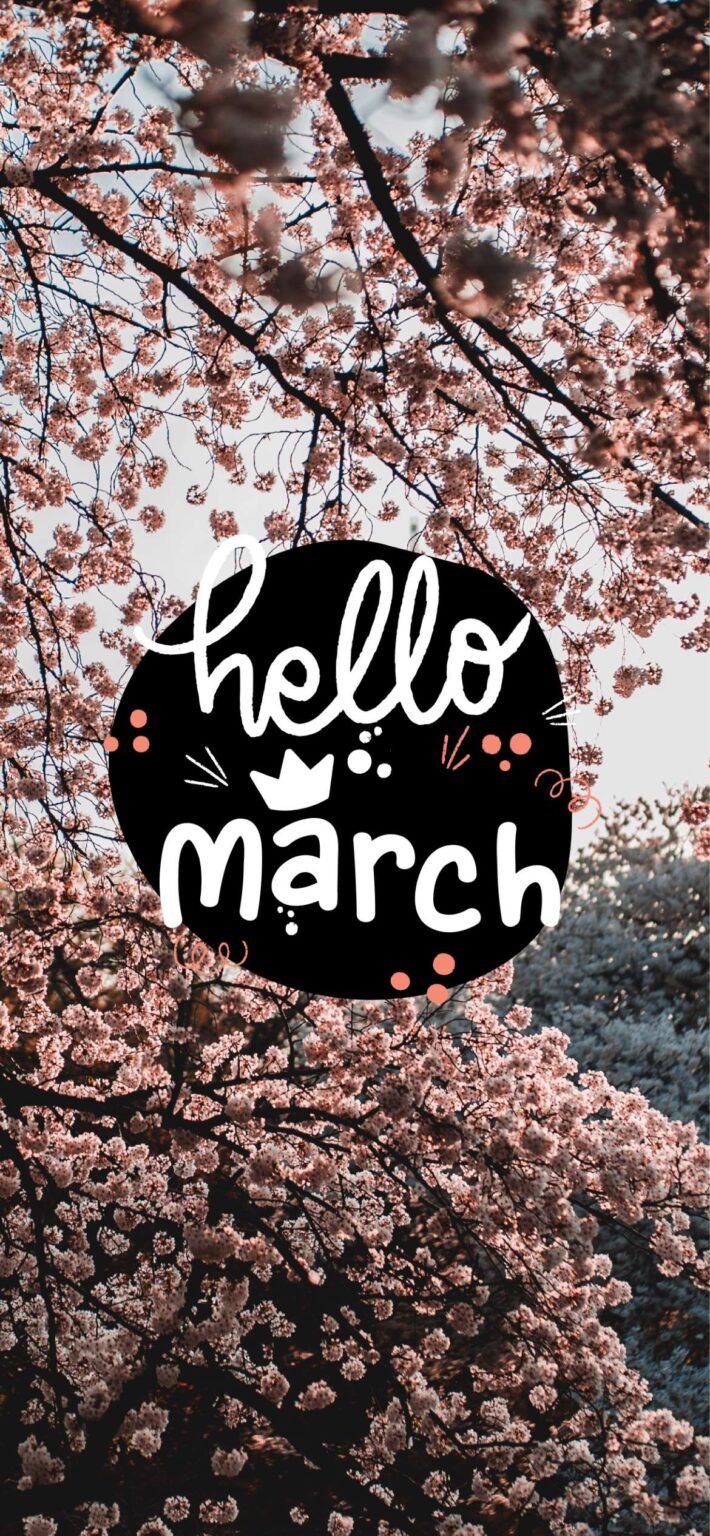 Hello March 50 Aesthetic Wallpapers For Your Phone This Spring