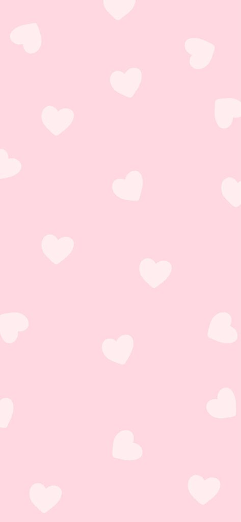 Pink Hearts Valentines Day Wallpaper