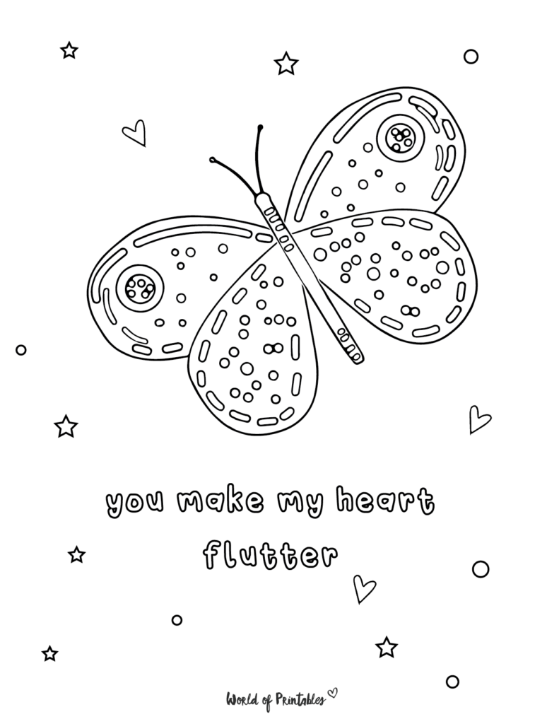 Valentines Day Coloring Pages - 50 Free Printables To Color - World of ...