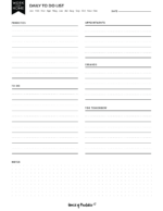 Work From Home Planner