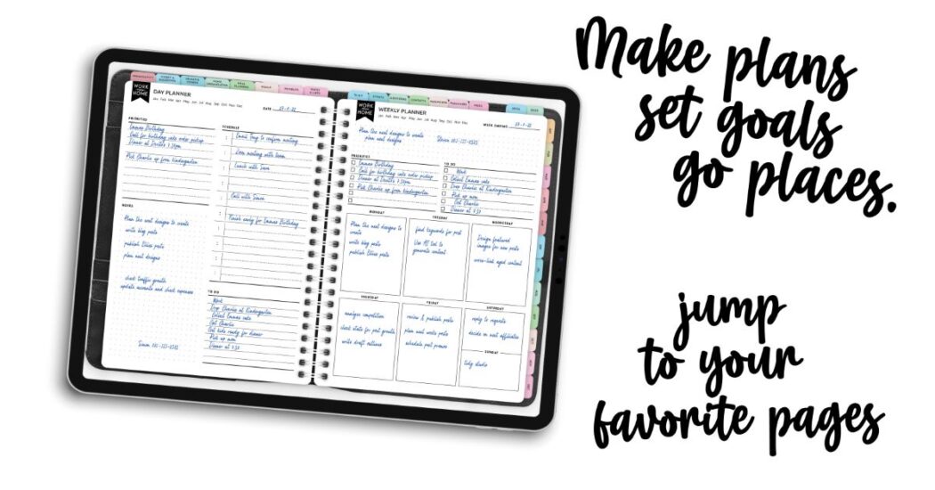 Best Digital Planner Free 100 Page Planner For GoodNotes, iPad, Android