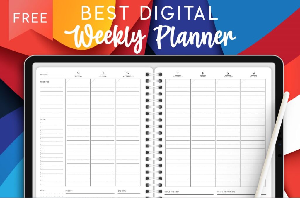 Best digital weekly planner