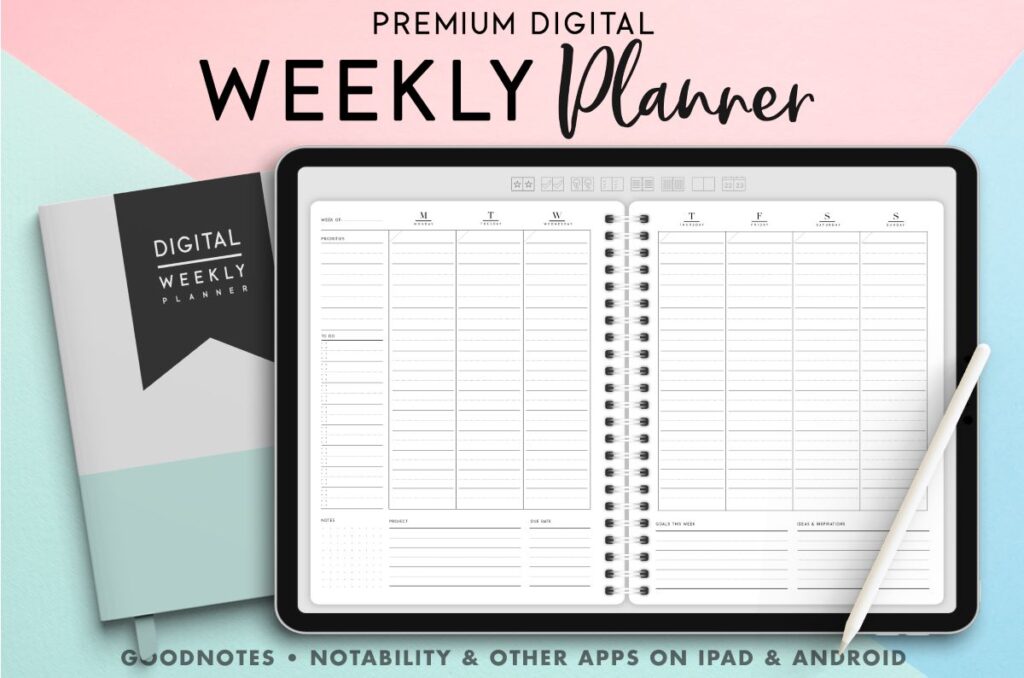 Digital Planner Weekly