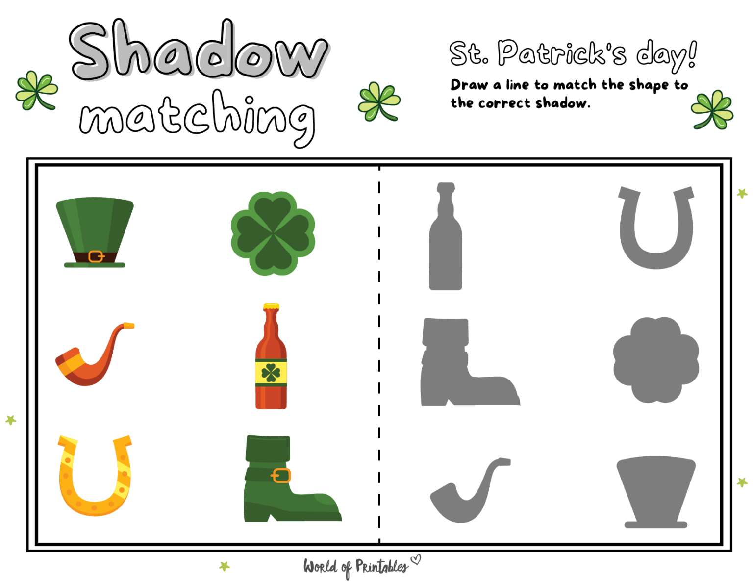 St Patrick's Day Printables - World of Printables
