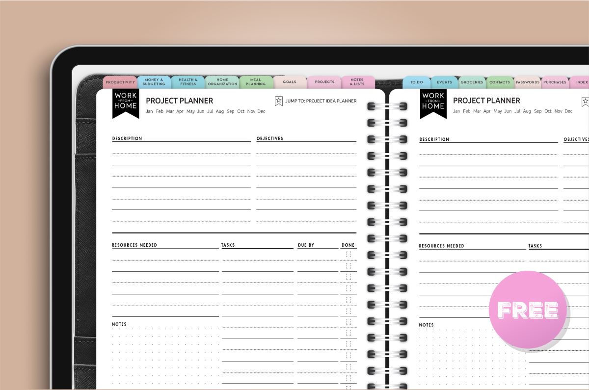 Best Digital Planner - Free 100 Page Planner For GoodNotes, iPad, Android