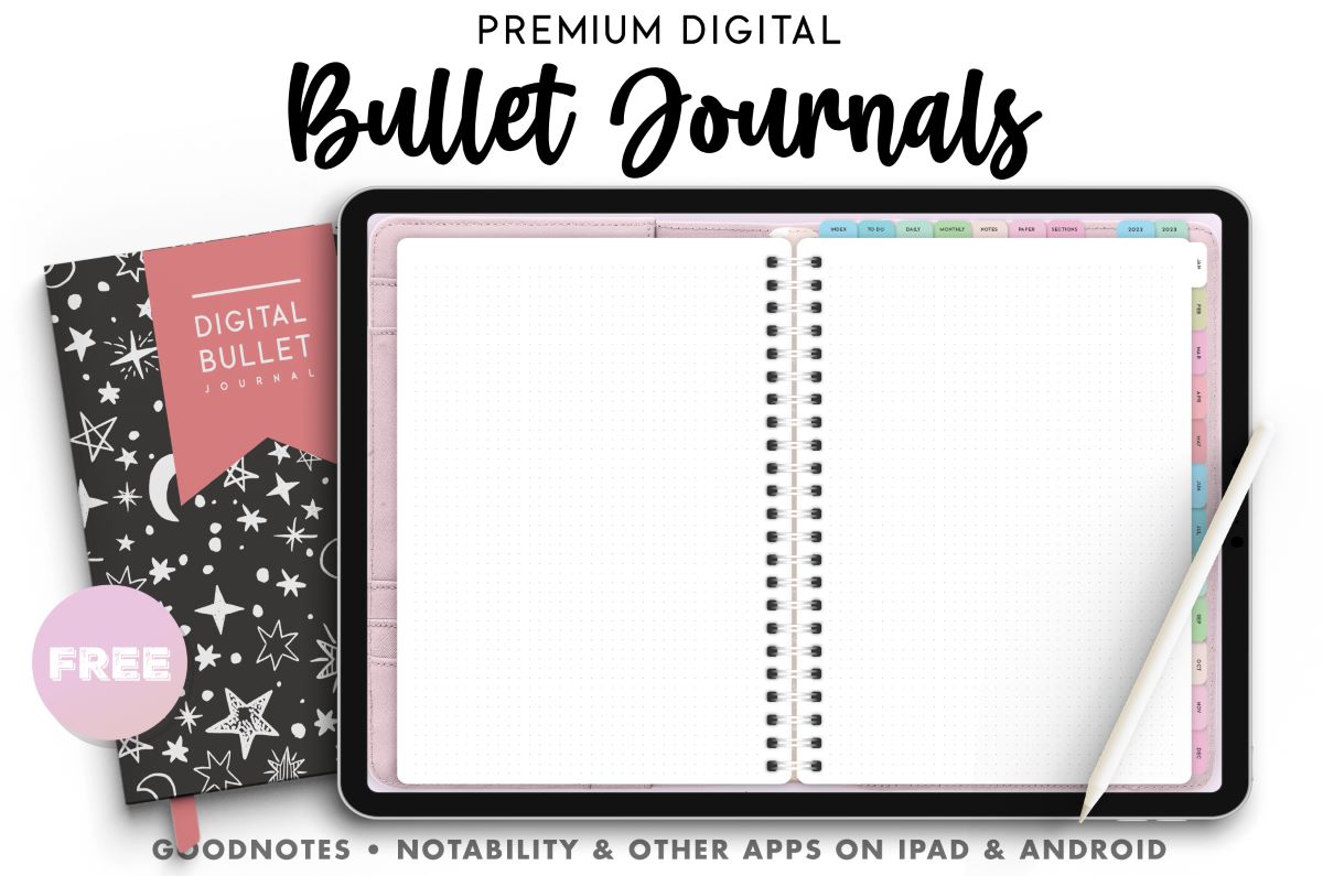 Free Digital Bullet Journal World of Printables