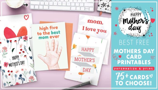 printable mothers day cards and messages