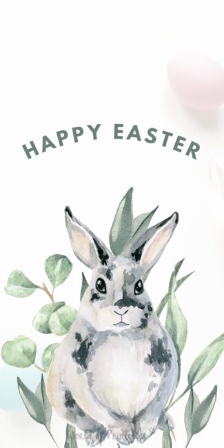 Bunny Easter Text Greetings