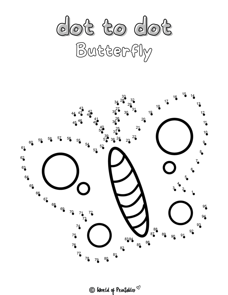 Dot to Dot Printables 35 to Choose From! World of Printables