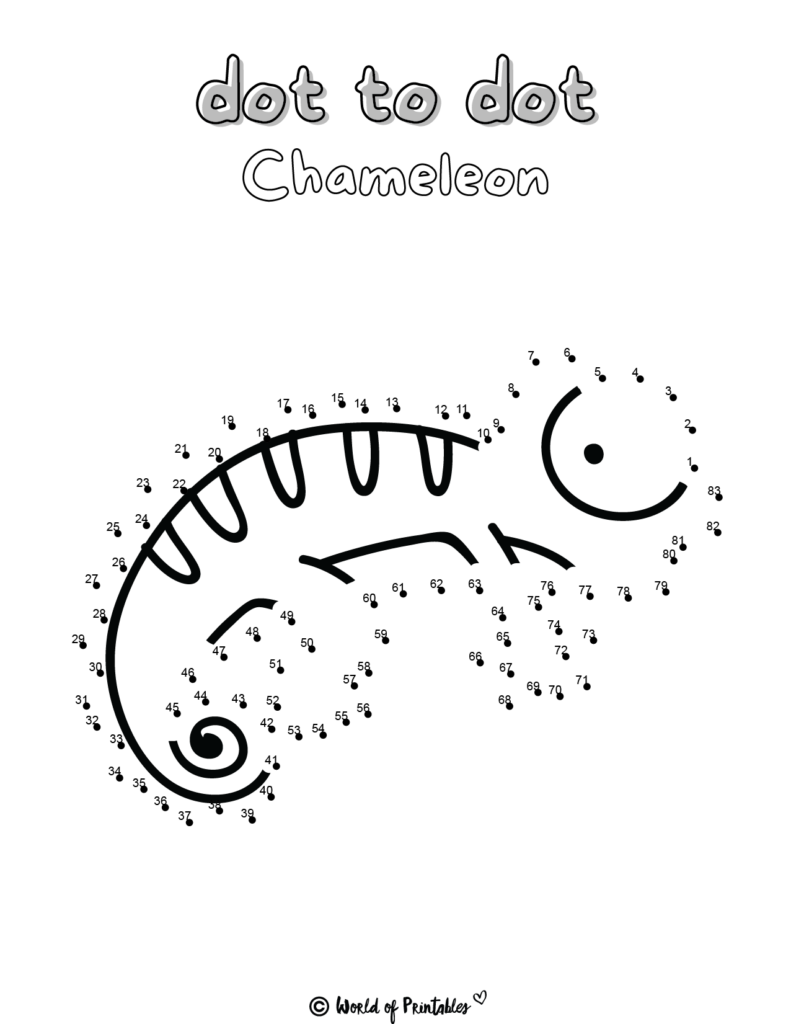 Dot to Dot Printables - 35 to Choose From! - World of Printables