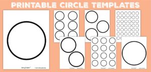 Free Printable Circle Templates - Various Sizes - World of Printables