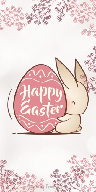 Cute Free Easter Text Greeting