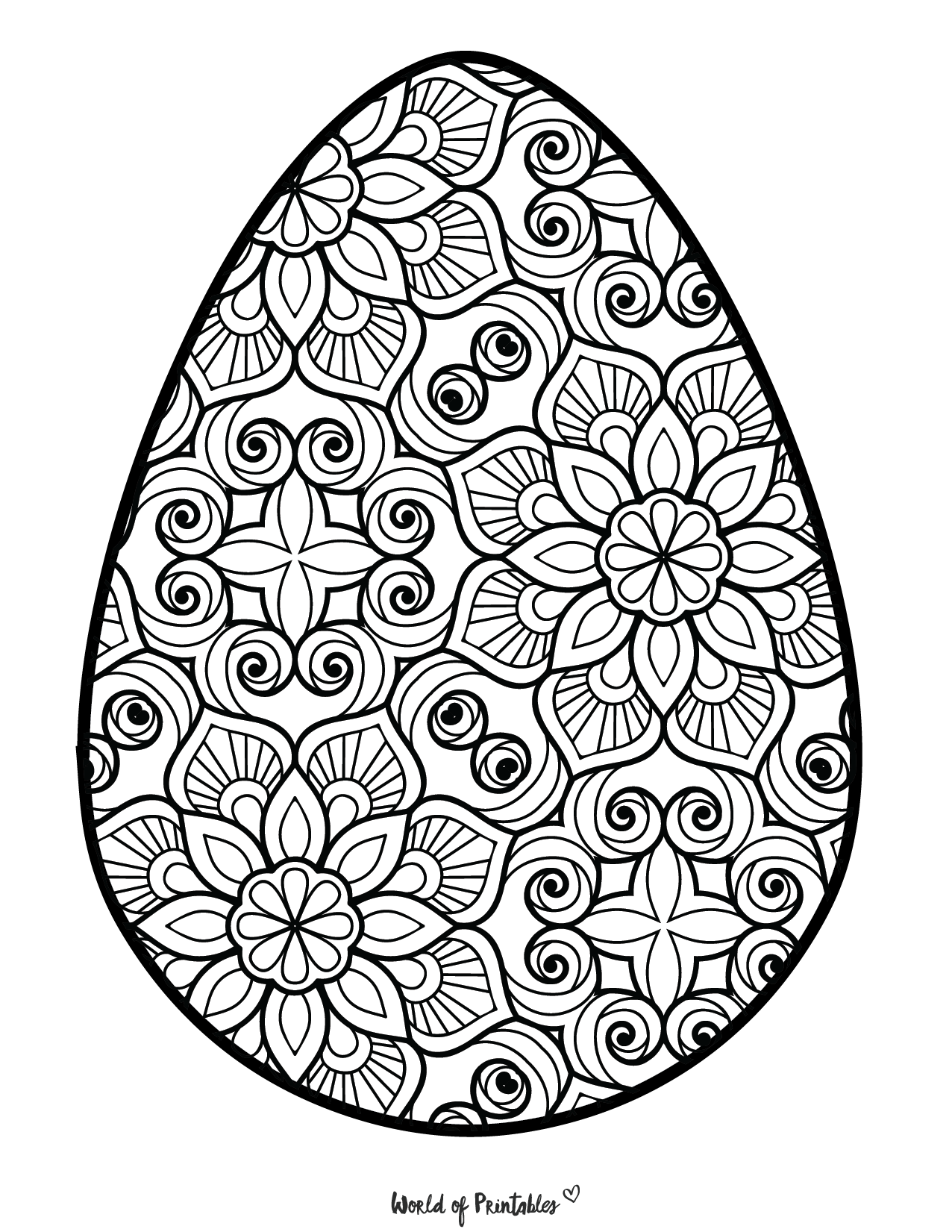 Easter Coloring Pages   20 Fun Easter Printables   World of Printables