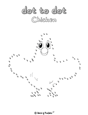 Dot to Dot Printables - 35 to Choose From! - World of Printables
