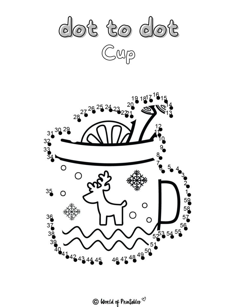 Dot to Dot Printables - 35 to Choose From! - World of Printables