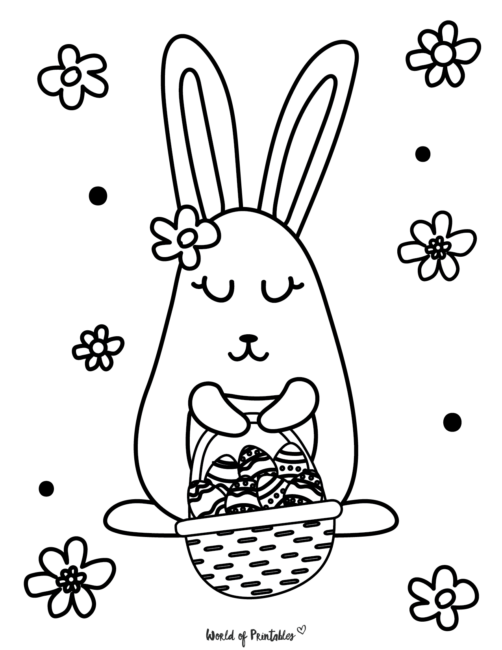 Free Easter Coloring pages
