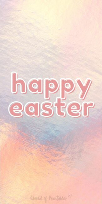 Free Easter Text Card