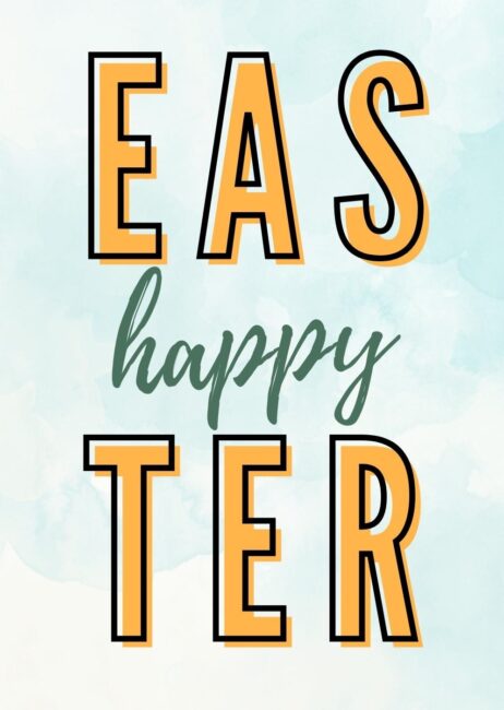 Fun Happy Easter Card