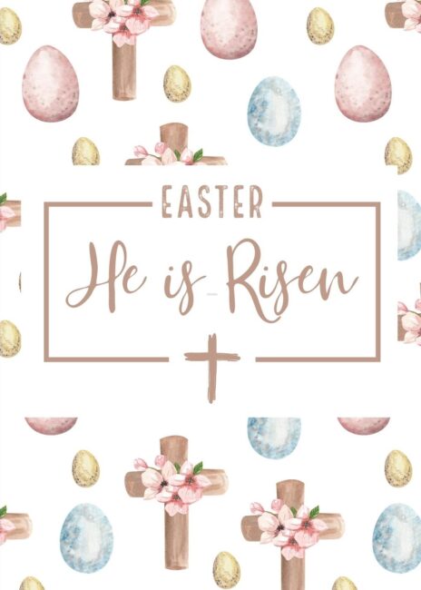 He is Risen Easter Card