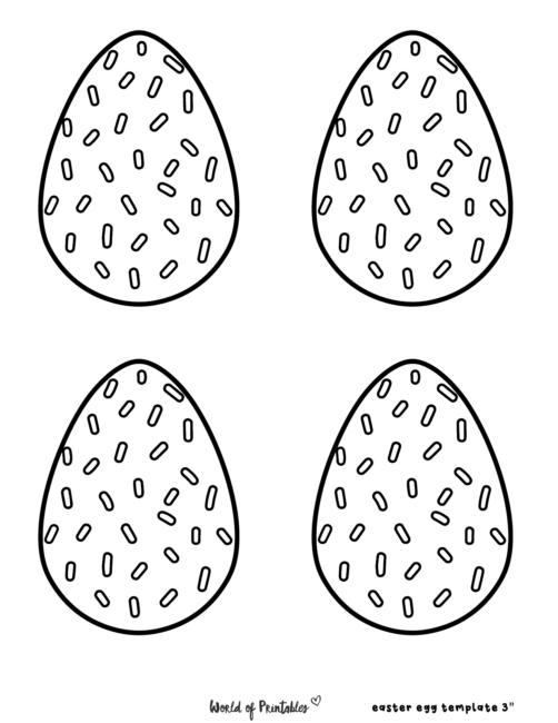 Pattern Egg Template