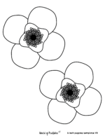 40 Poppy Templates: Remembrance Day Activities - World of Printables