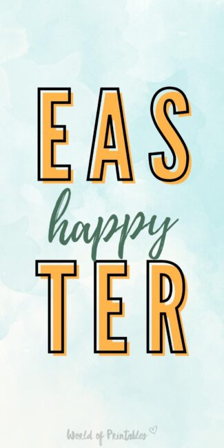 Simple Free Easter Text Greetings