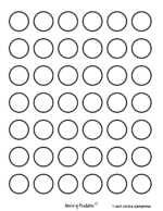Free Printable Circle Templates - Various Sizes - World of Printables