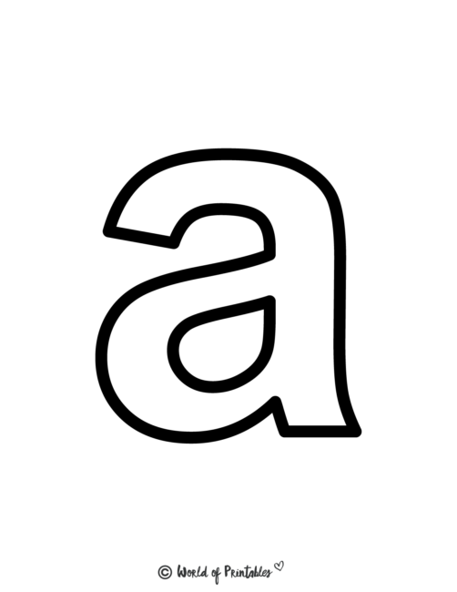 Abc Printables - Letter A