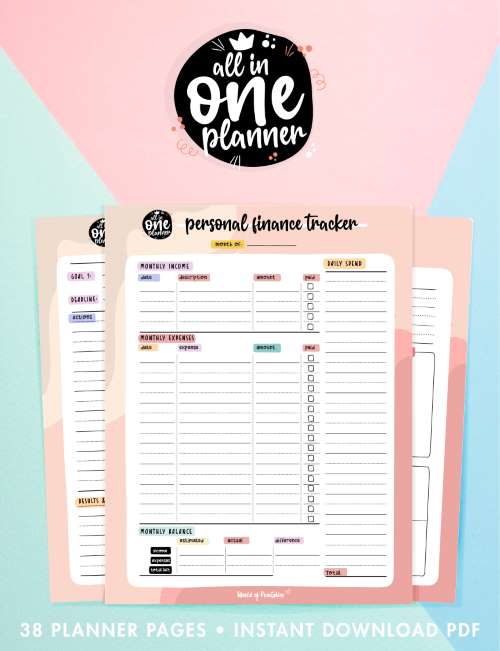 All in One Planner Bundle