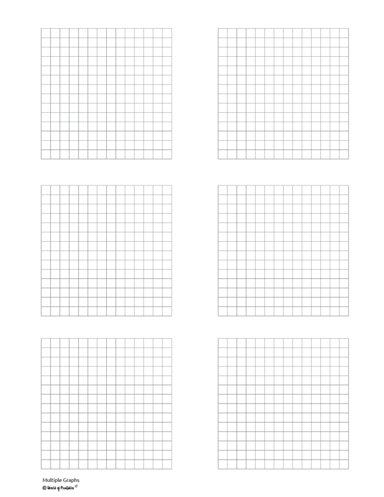 Blank Graph Template Printable