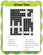 Printable Kids Crossword Puzzles - World of Printables