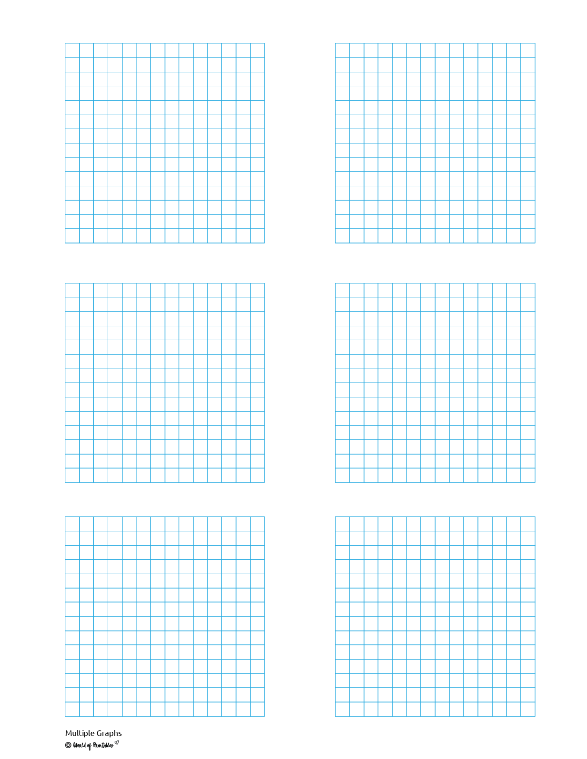 Printable Graph Paper | 12 Styles of Paper Templates - World of Printables
