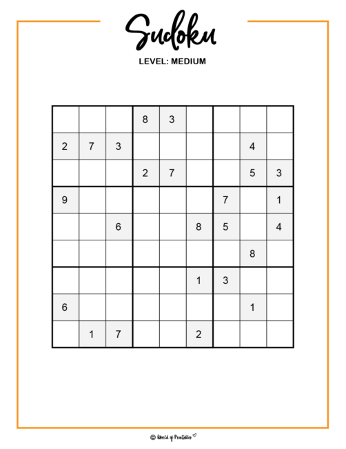 Easy Sudoku Puzzles for Free  Sudokuster.com - Sudokuster - Medium