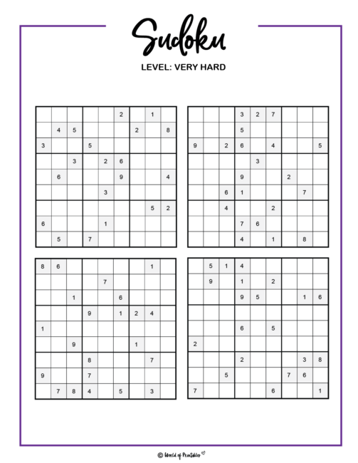 Free Sudoku Games
