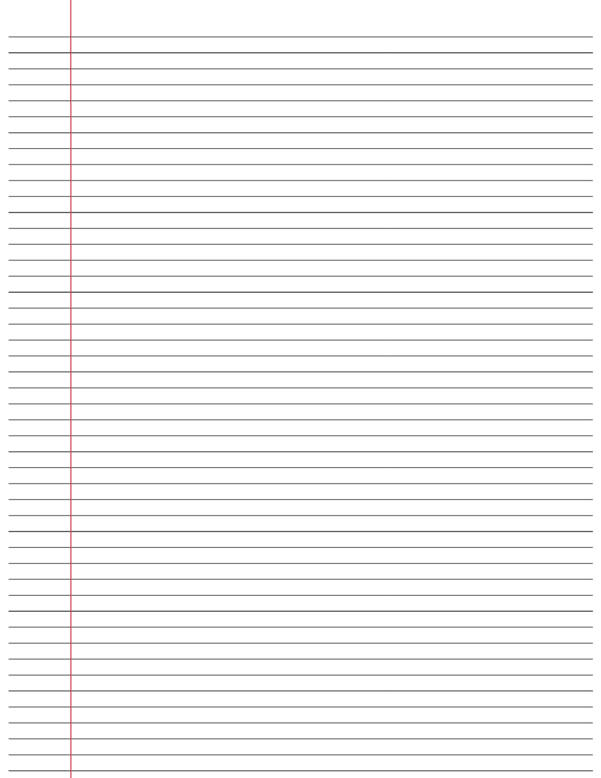 Printable Lined Paper 36 Template Styles World of Printables Printable Lined Paper 36 Template Styles World of Printables
