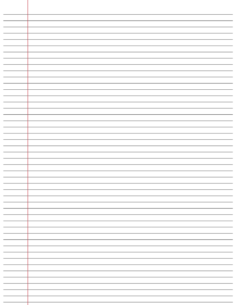 Printable Lined Paper 36 Template Styles World of Printables Printable Lined Paper 36 Template Styles World of Printables