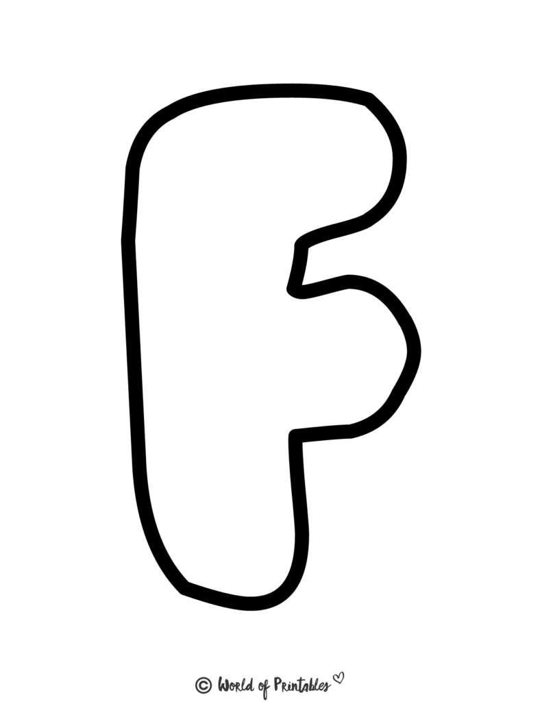 Printable Letters &amp; Alphabet Letters - World of Printables