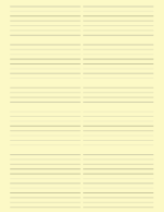 Printable Lined Paper - 36 Template Styles - World of Printables