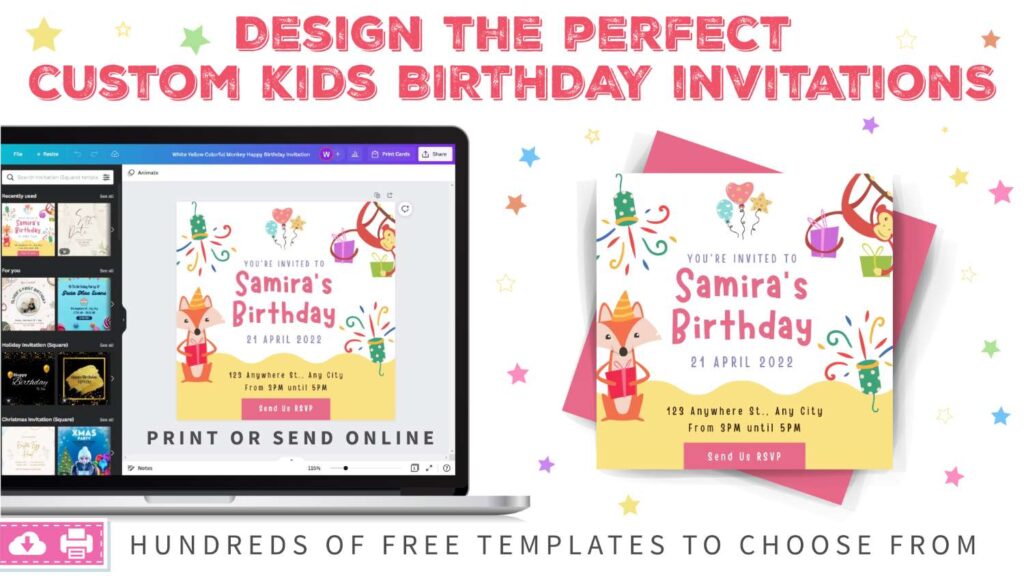 Birthday Invitations For Kids