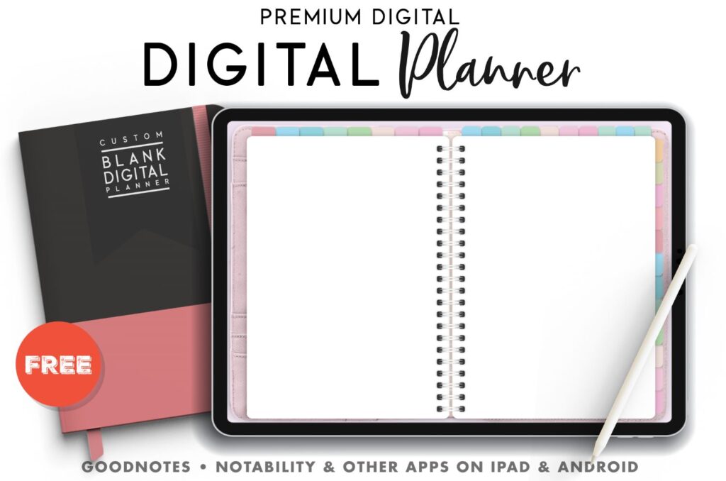 Blank Digital Planner