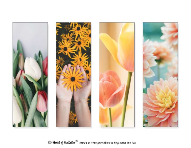 Spring Aesthetic Bookmarks