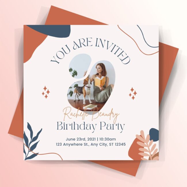 Birthday Invitations For Her - World of Printables