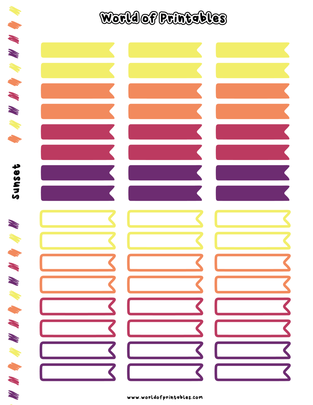 Free Planner Stickers - free planner printables - 办公设备维修网