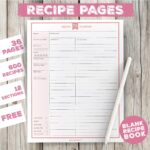 Blank Recipe Book - Create Your Own Cookbook For Free! - World of ...